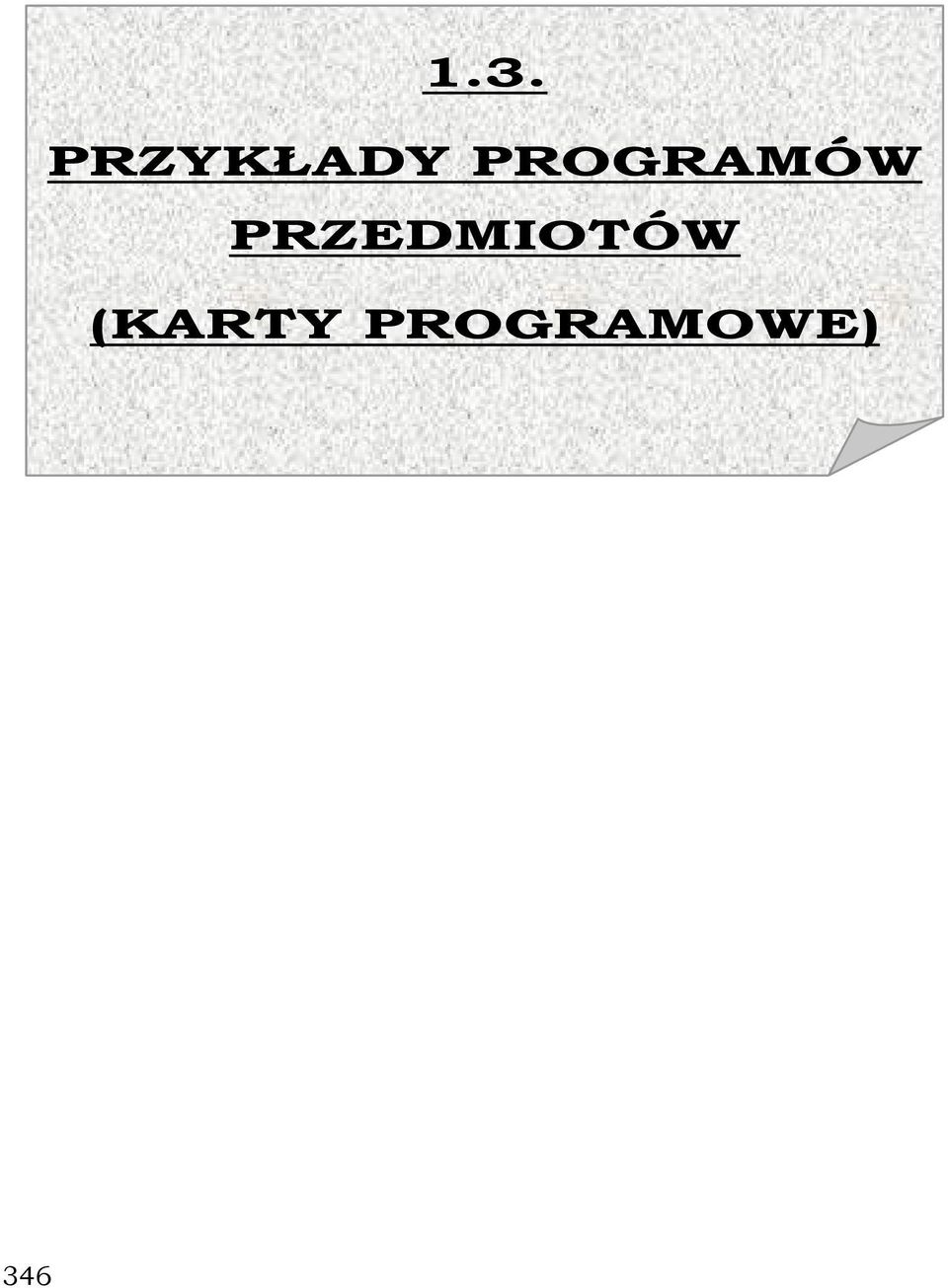 PRZEDMIOTÓW