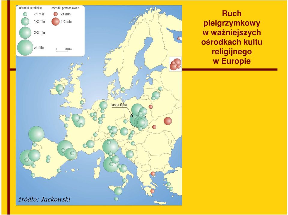 ważniejszych ośrodkach