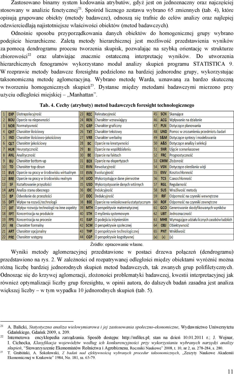 Odnośnie sposobu przyporządkowania danych obiektów do homogenicznej grupy wybrano podejście hierarchiczne.