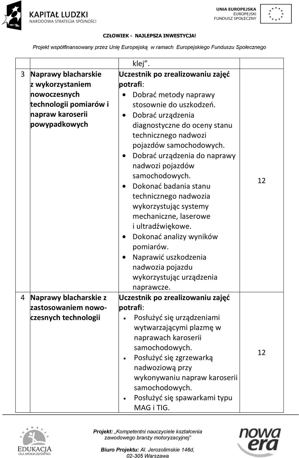 Dokonać badania stanu technicznego nadwozia wykorzystując systemy mechaniczne, laserowe i ultradźwiękowe. Dokonać analizy wyników pomiarów.