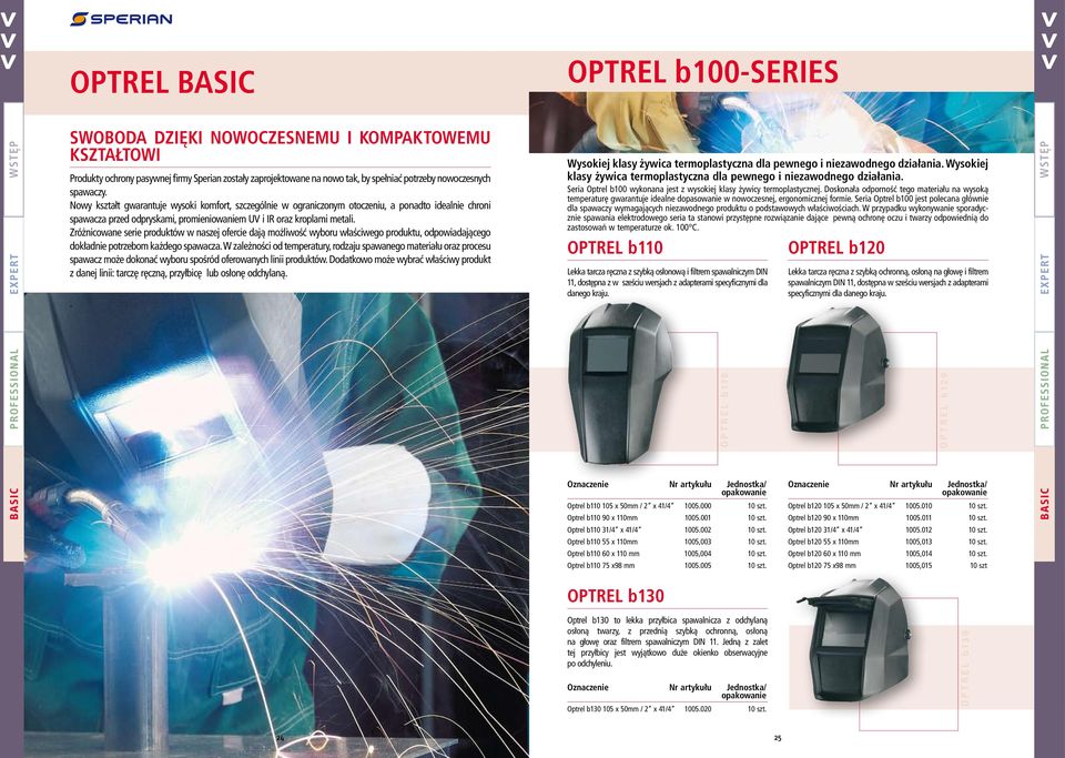 Zróżnicowane serie produktów w naszej ofercie dają możliwość wyboru właściwego produktu, odpowiadającego dokładnie potrzebom każdego spawacza.