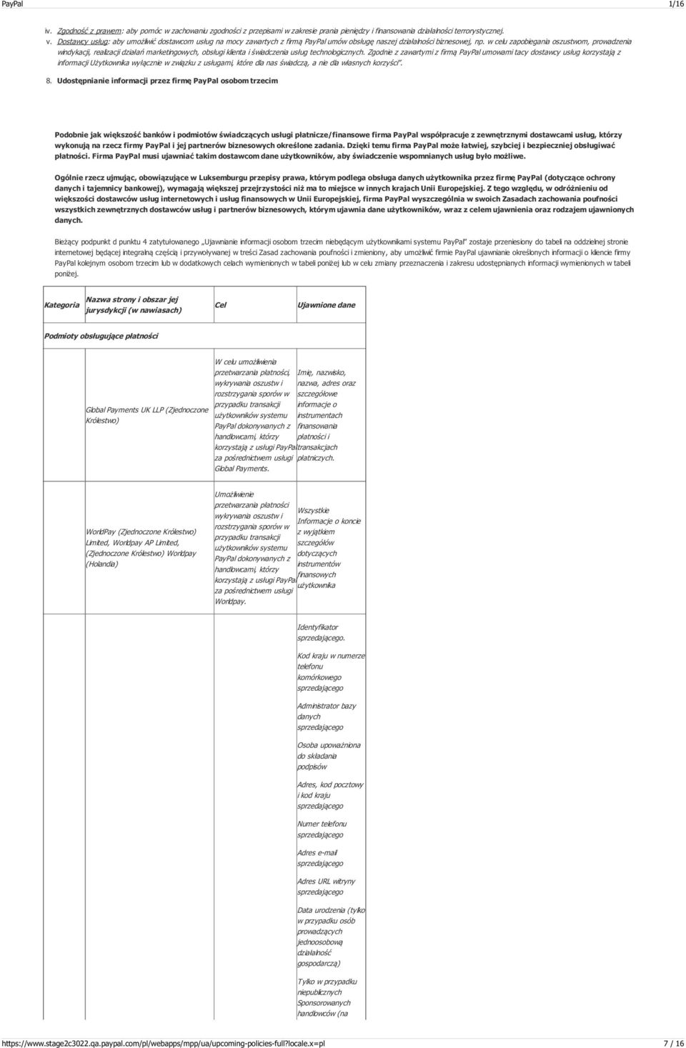 w celu zapobiegania oszustwom, prowadzenia windykacji, realizacji działań marketingowych, obsługi klienta i świadczenia usług technologicznych.