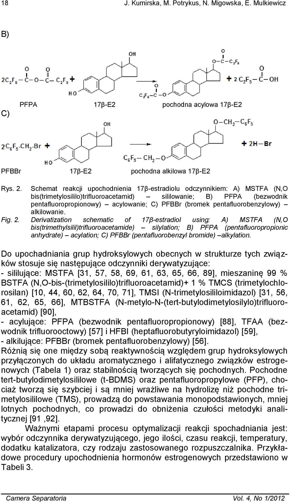 pentafluorobenzylowy) alkilowanie. Fig. 2.