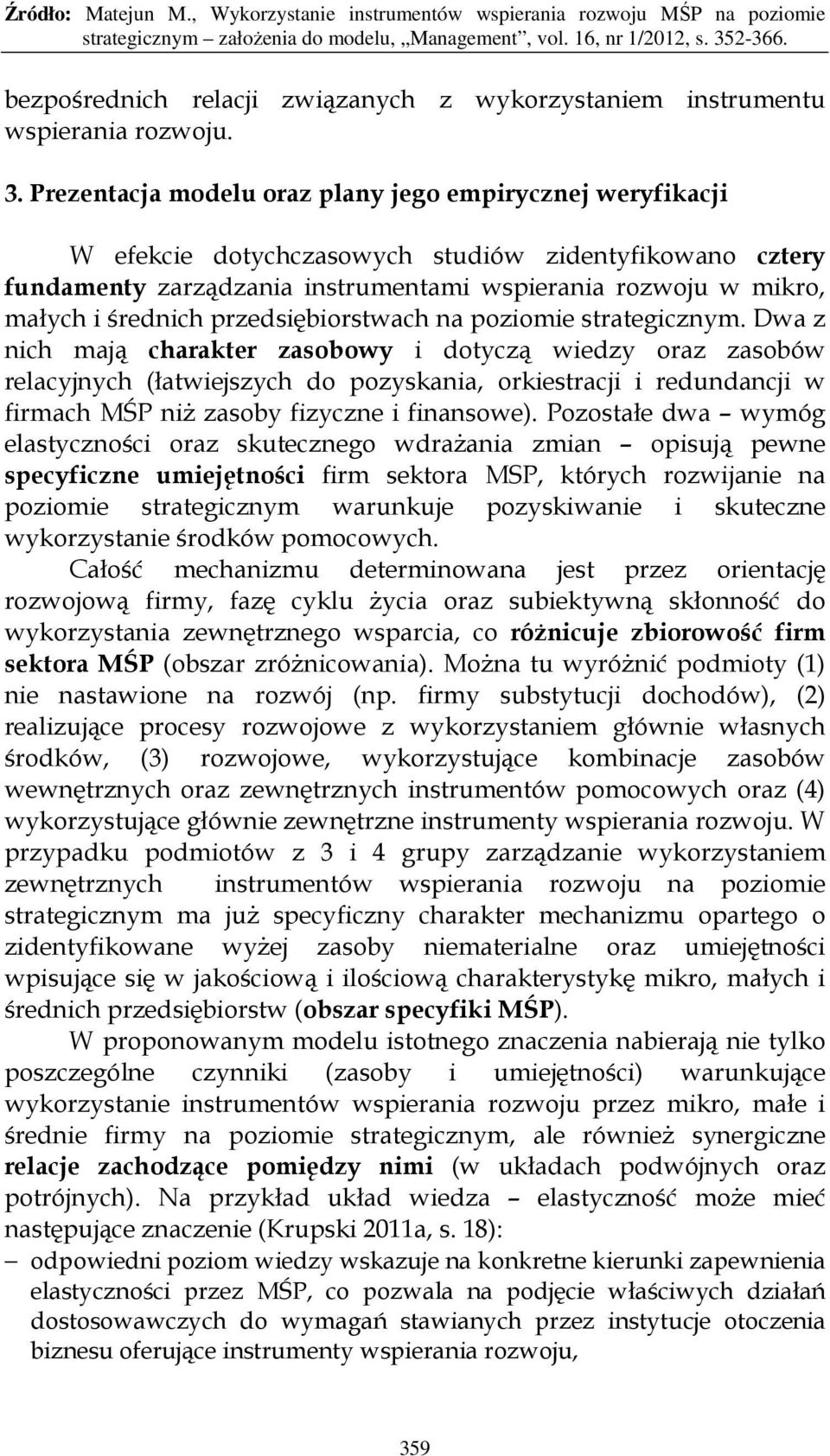 przedsiębiorstwach na poziomie strategicznym.