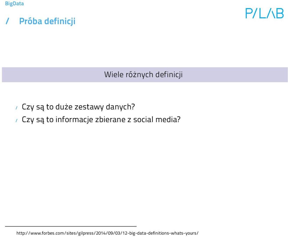 / Czy są to informacje zbierane z social media?