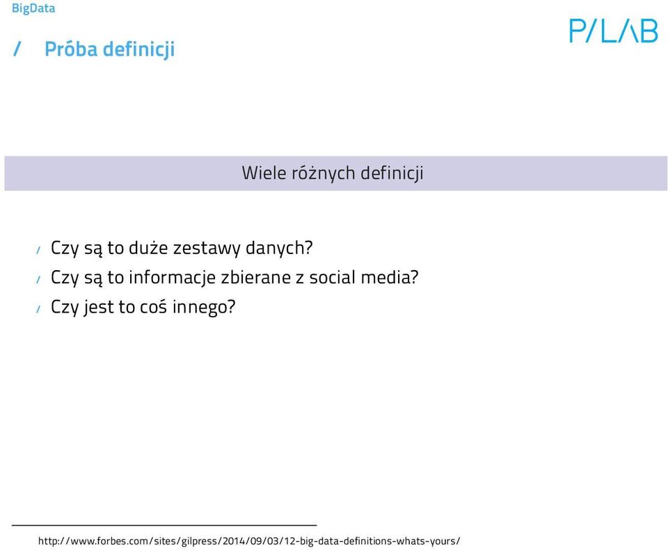 / Czy są to informacje zbierane z social media?