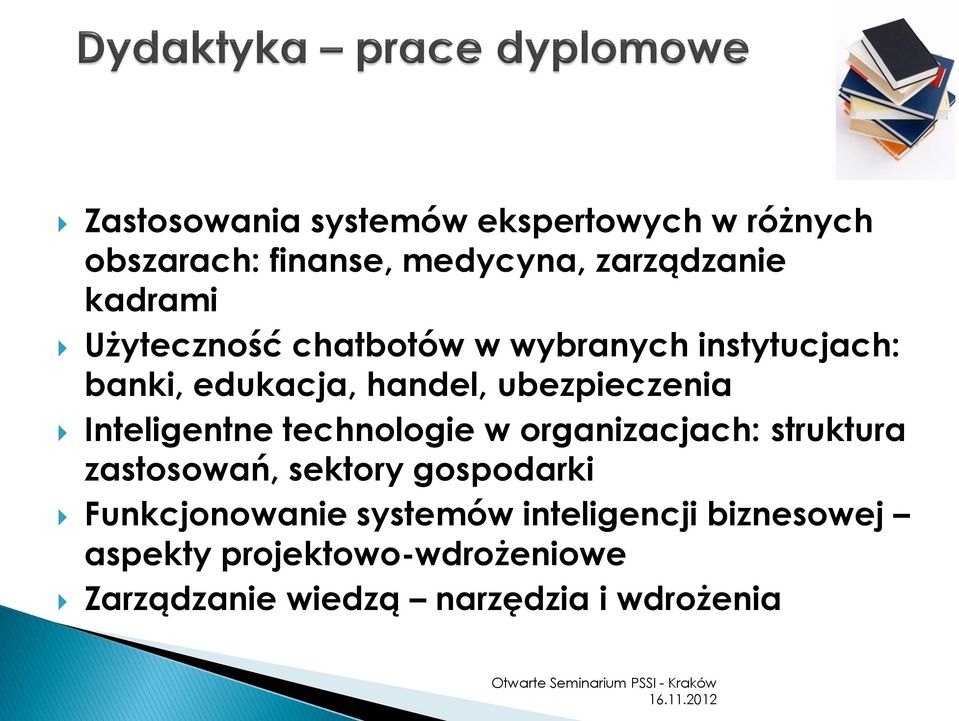 Inteligentne technologie w organizacjach: struktura zastosowań, sektory gospodarki