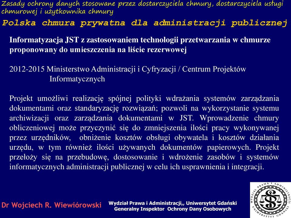 wykorzystanie systemu archiwizacji oraz zarządzania dokumentami w JST.