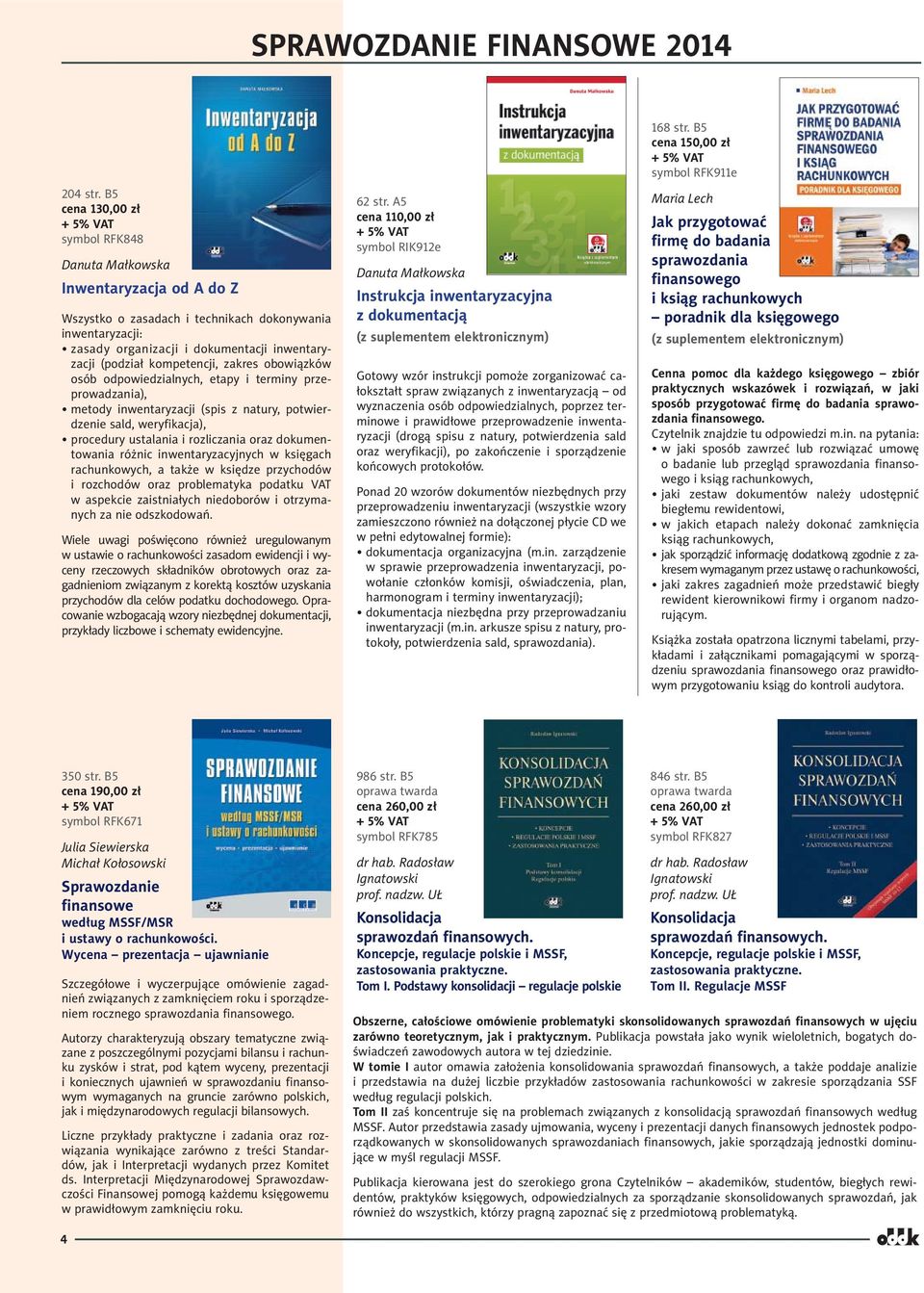 kompetencji, zakres obowiązków osób odpowiedzialnych, etapy i terminy przeprowadzania), metody inwentaryzacji (spis z natury, potwierdzenie sald, weryfikacja), procedury ustalania i rozliczania oraz