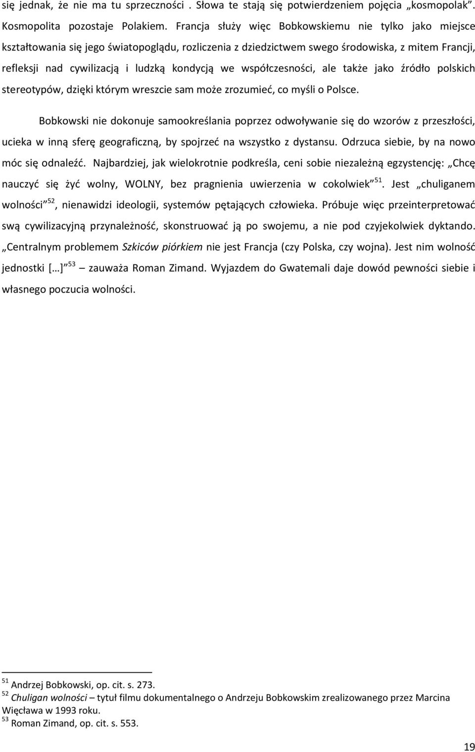 we współczesności, ale także jako źródło polskich stereotypów, dzięki którym wreszcie sam może zrozumied, co myśli o Polsce.