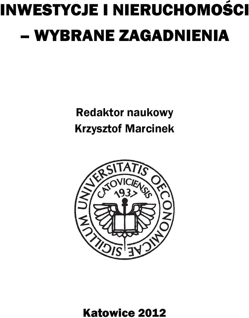 ZAGADNIENIA Redaktor