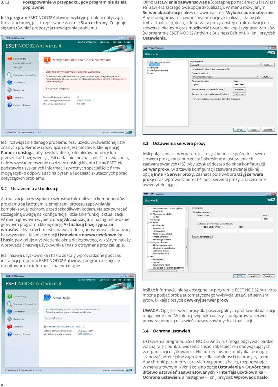 W menu rozwijanym Serwer aktualizacji należy ustawić wartość Wybierz automatycznie.