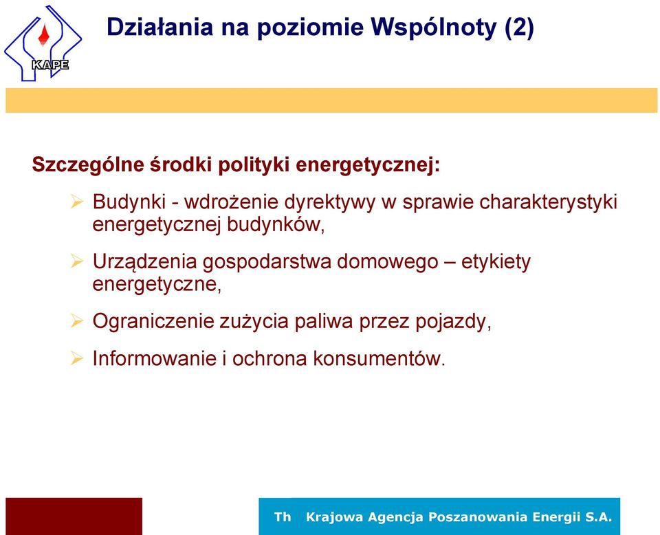 energetycznej budynków, Urządzenia gospodarstwa domowego etykiety