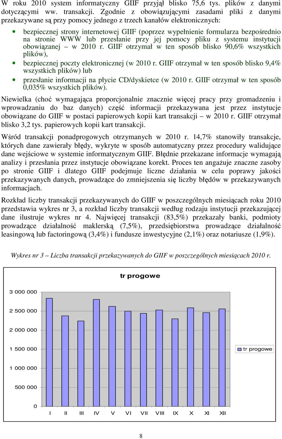 bezpośrednio na stronie WWW lub przesłanie przy jej pomocy pliku z systemu instytucji obowiązanej w 2010 r.