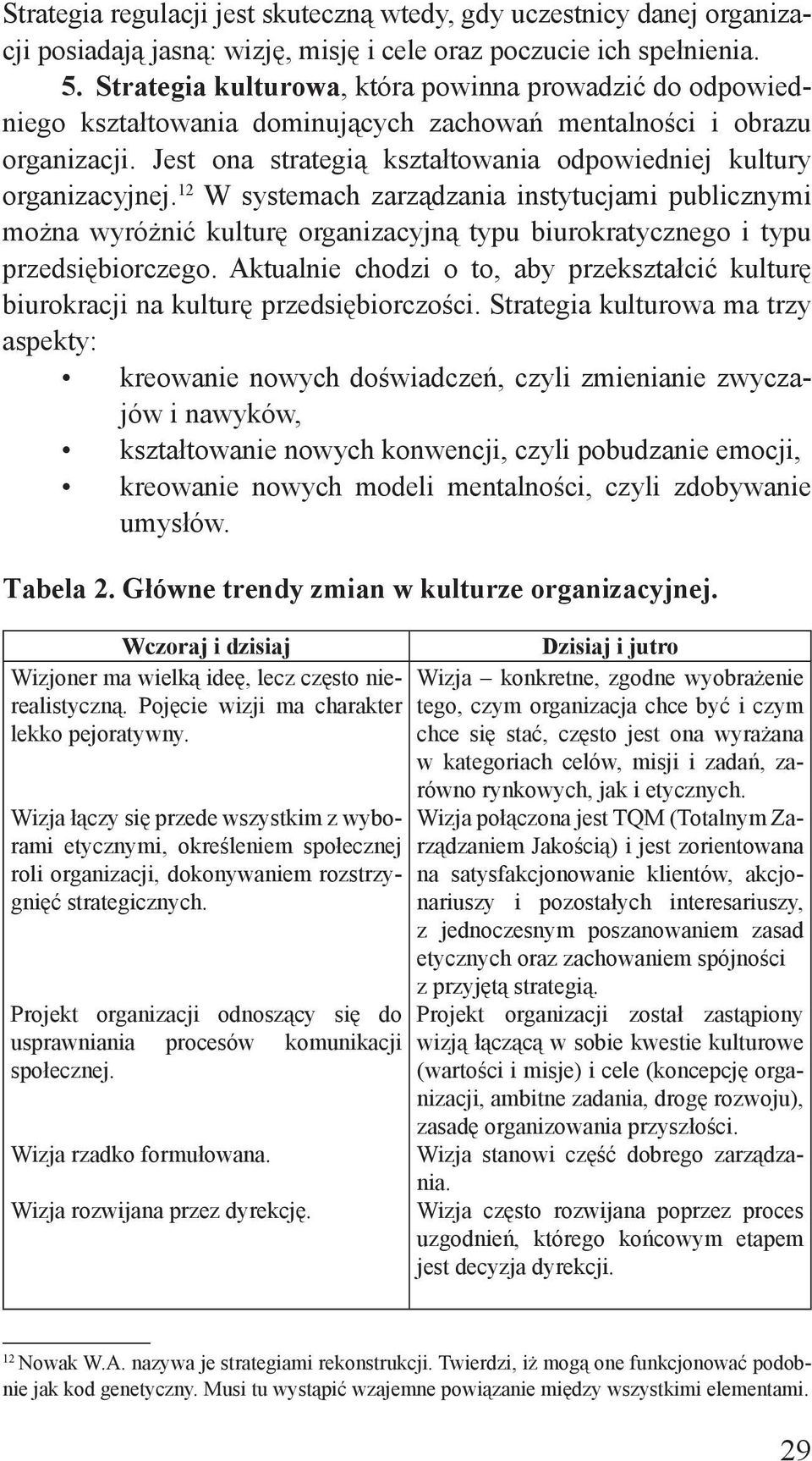 Jest ona strategią kształtowania odpowiedniej kultury organizacyjnej.