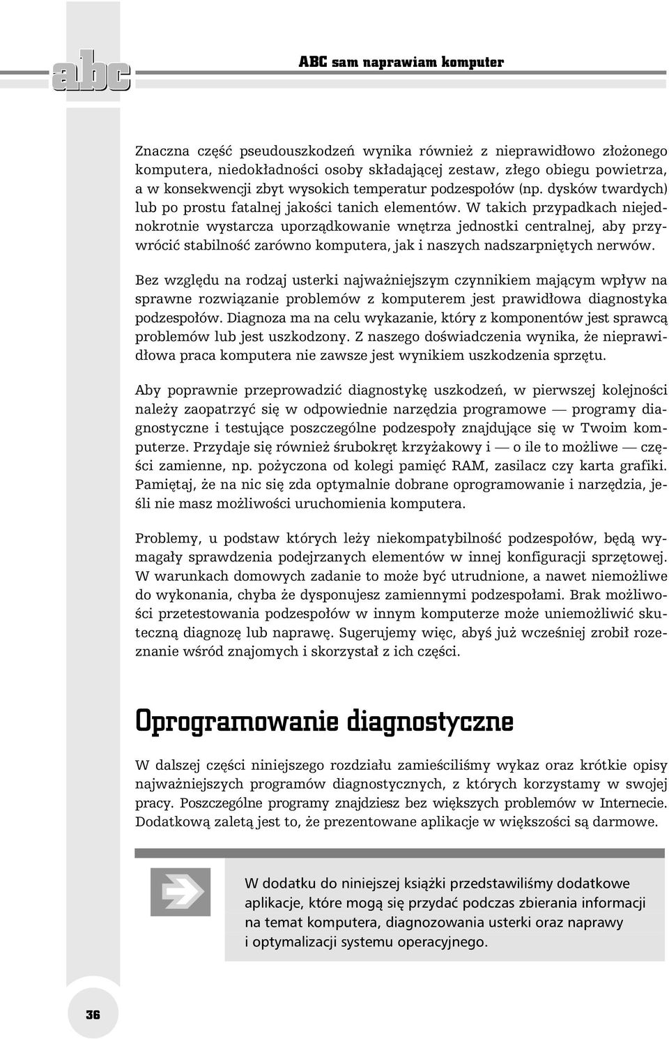 W takich przypadkach niejednokrotnie wystarcza uporządkowanie wnętrza jednostki centralnej, aby przywrócić stabilność zarówno komputera, jak i naszych nadszarpniętych nerwów.