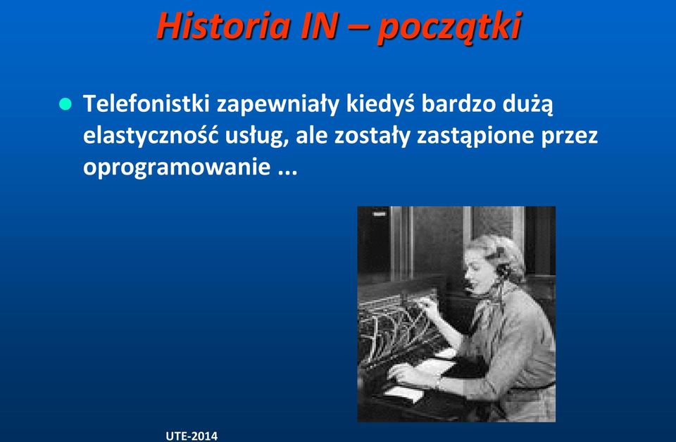 bardzo dużą elastyczność usług,