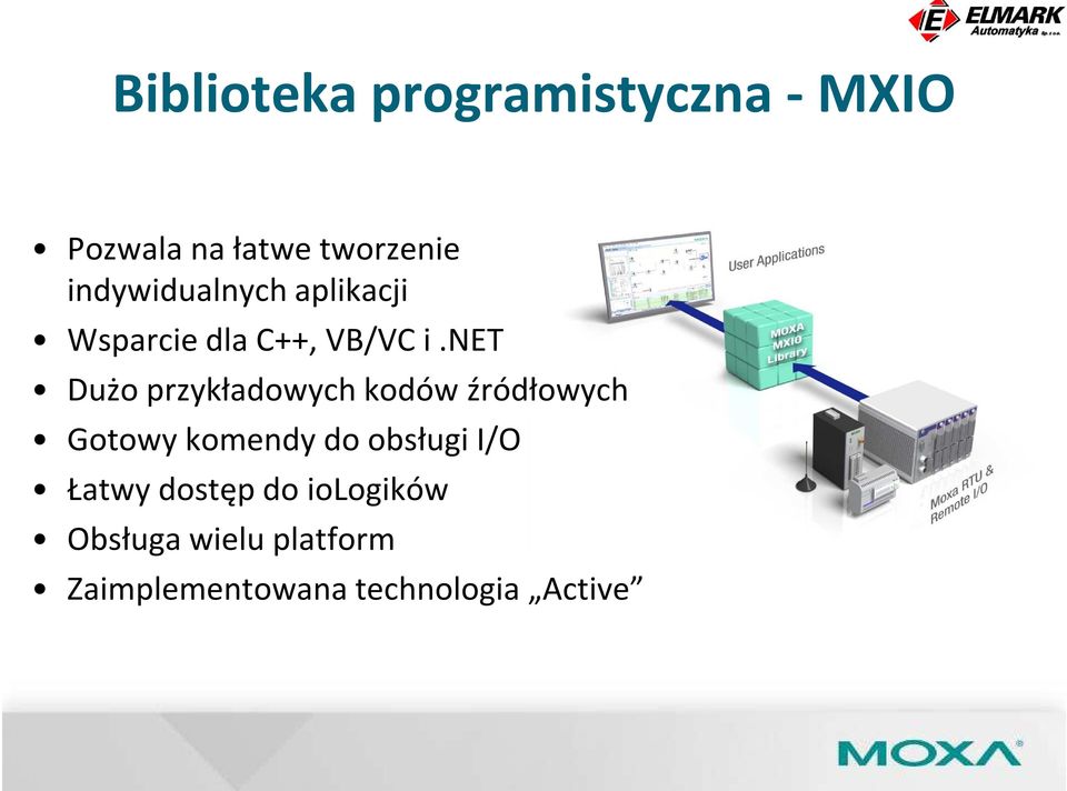 net Dużo przykładowych kodów źródłowych Gotowy komendy do obsługi