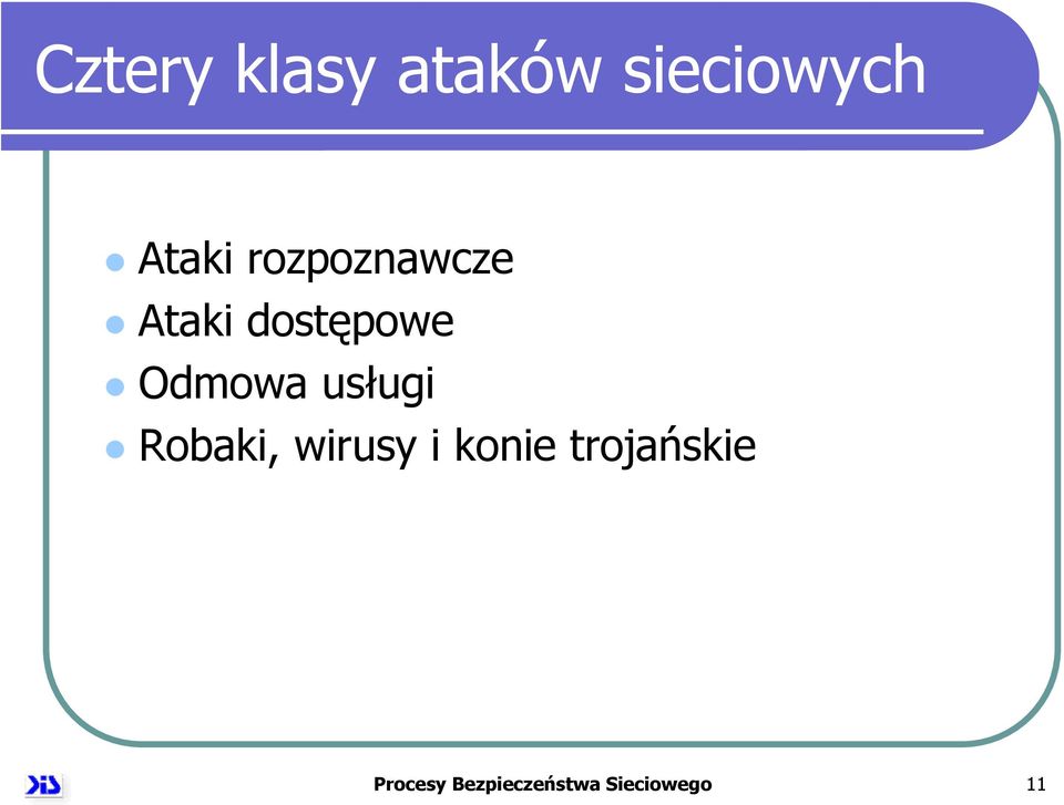 usługi Robaki, wirusy i konie