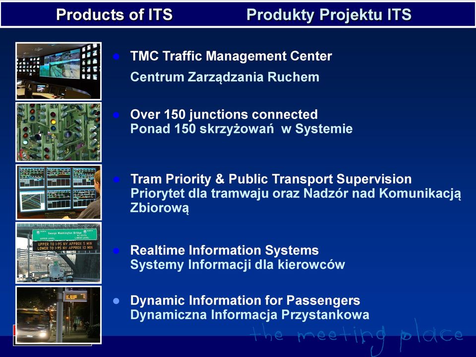 Supervision Priorytet dla tramwaju oraz Nadzór nad Komunikacją Zbiorową Realtime Information