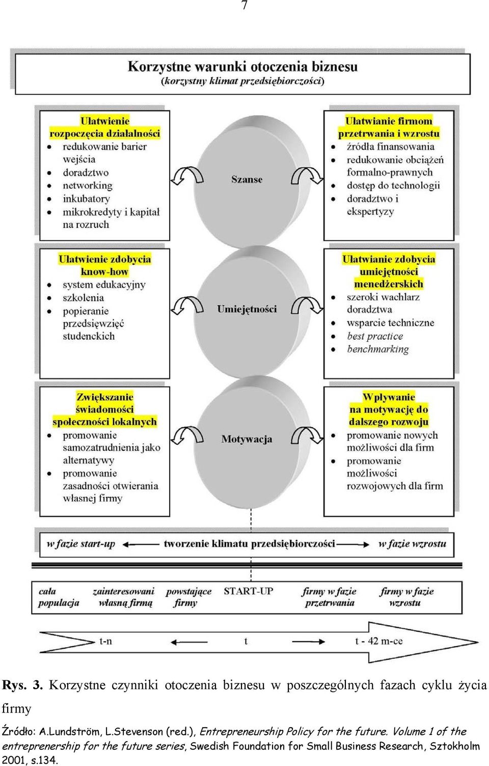firmy Źródło: A.Lundström, L.Stevenson (red.