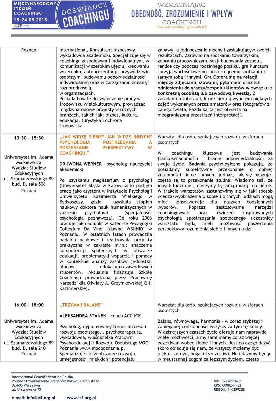 w zarządzaniu zmianą i różnorodnością w organizacjach.