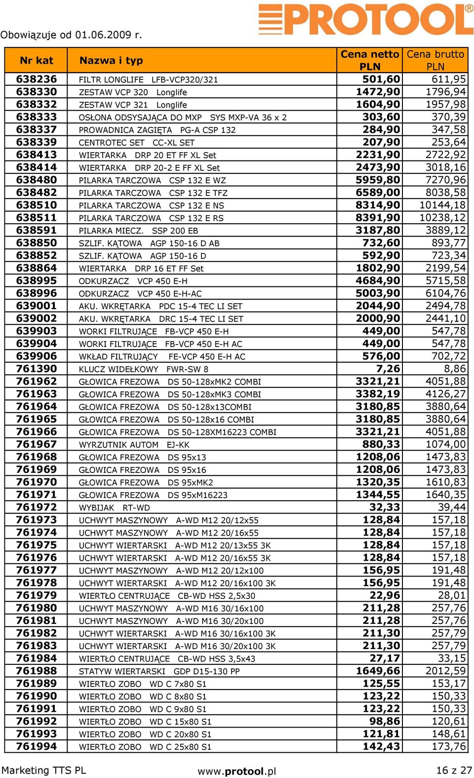 Set 2473,90 3018,16 638480 PILARKA TARCZOWA CSP 132 E WZ 5959,80 7270,96 638482 PILARKA TARCZOWA CSP 132 E TFZ 6589,00 8038,58 638510 PILARKA TARCZOWA CSP 132 E NS 8314,90 10144,18 638511 PILARKA