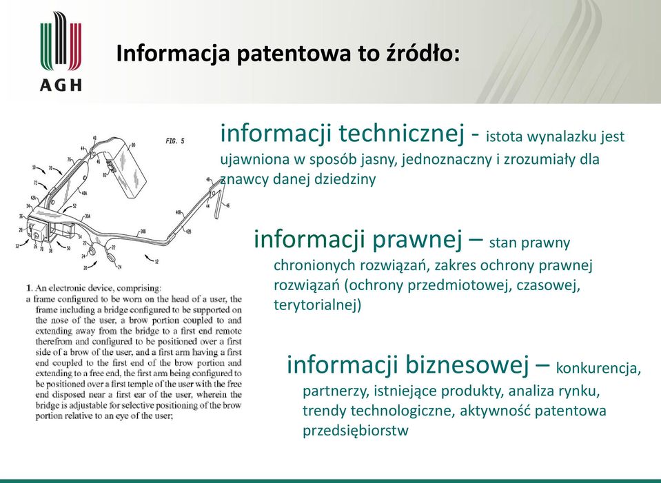 zakres ochrony prawnej rozwiązań (ochrony przedmiotowej, czasowej, terytorialnej) informacji biznesowej