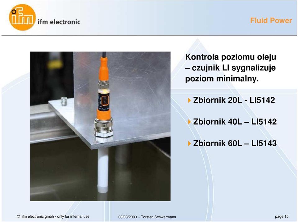 Zbiornik 20L - LI5142 Zbiornik 40L