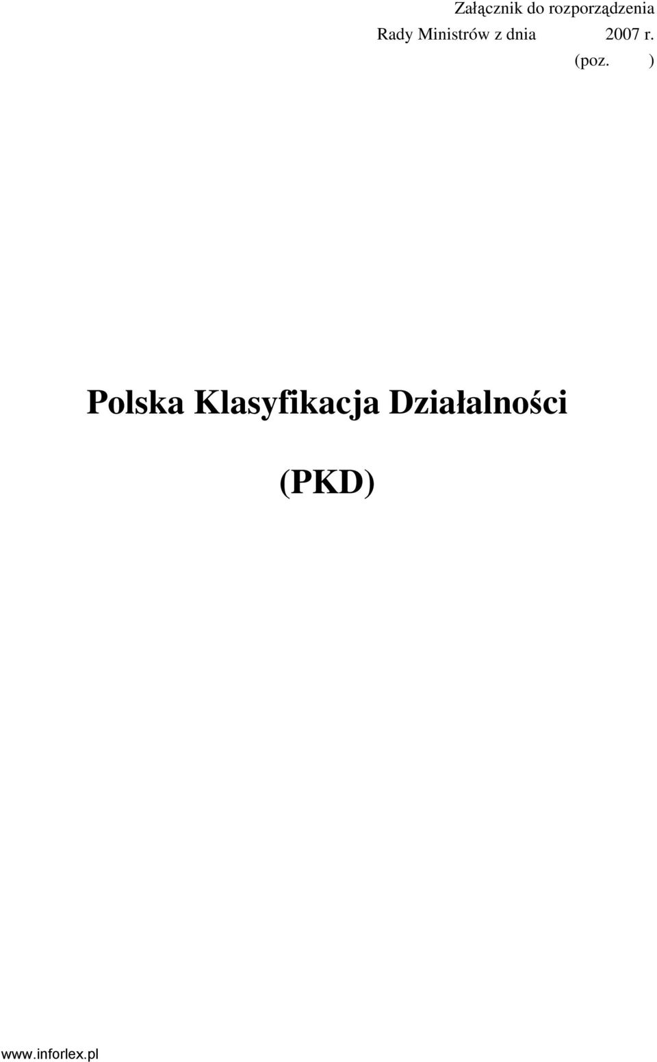 Ministrów z dnia 2007 r.