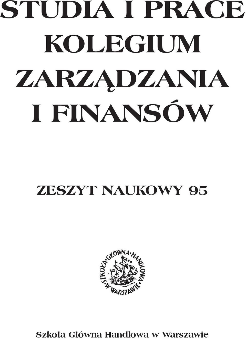 ZESZYT NAUKOWY 95 Szkoła