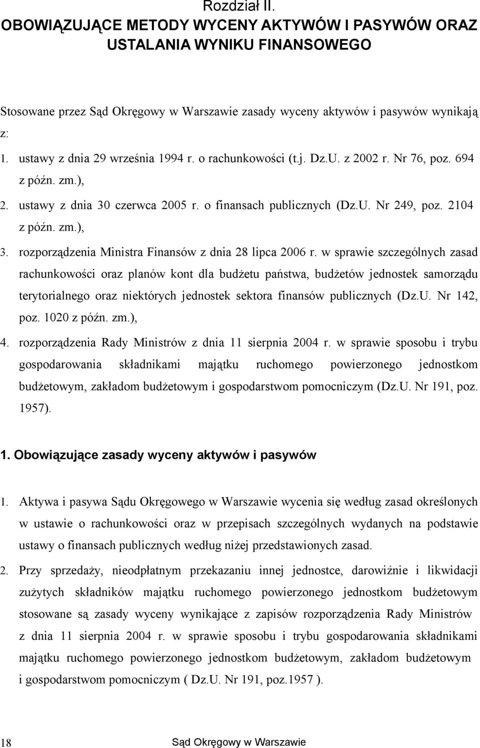 rzprządzenia Ministra Finansów z dnia 28 lipca 2006 r.