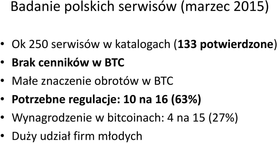 znaczenie obrotów w BTC Potrzebne regulacje: 10 na 16 (63%)