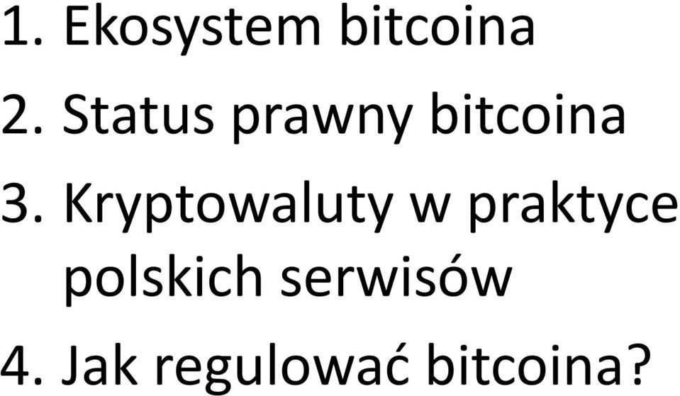 Kryptowaluty w praktyce