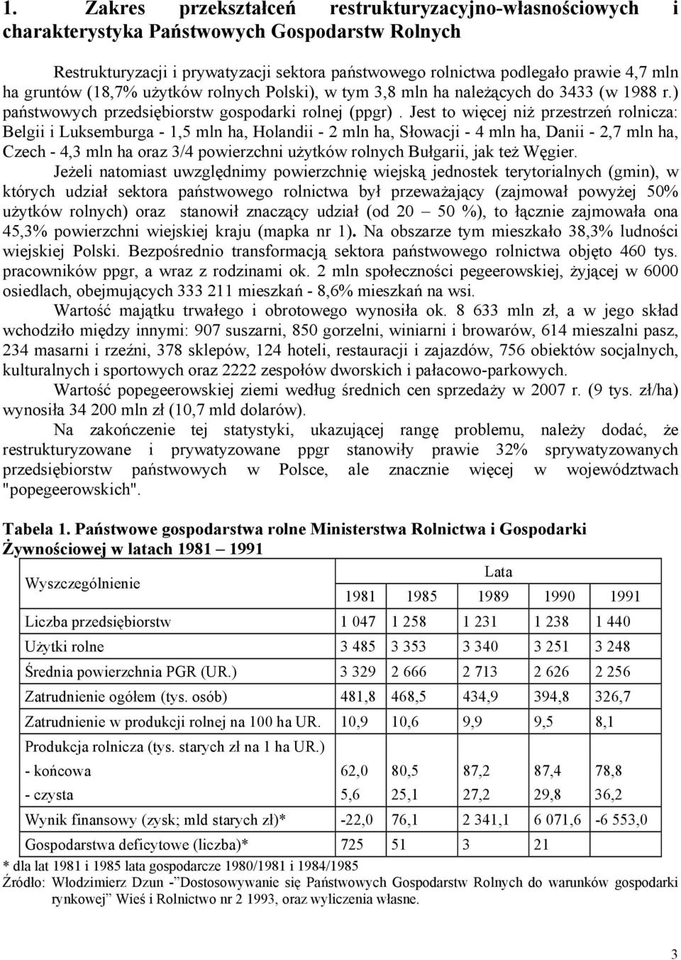 Jest to więcej niż przestrzeń rolnicza: Belgii i Luksemburga - 1,5 mln ha, Holandii - 2 mln ha, Słowacji - 4 mln ha, Danii - 2,7 mln ha, Czech - 4,3 mln ha oraz 3/4 powierzchni użytków rolnych