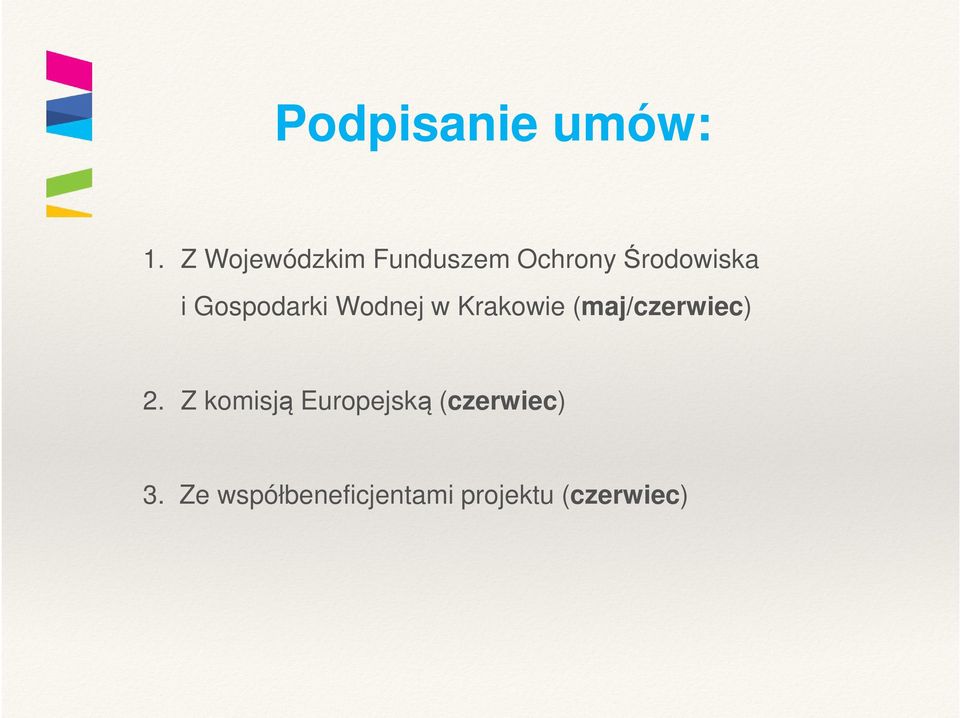 Gospodarki Wodnej w Krakowie (maj/czerwiec) 2.