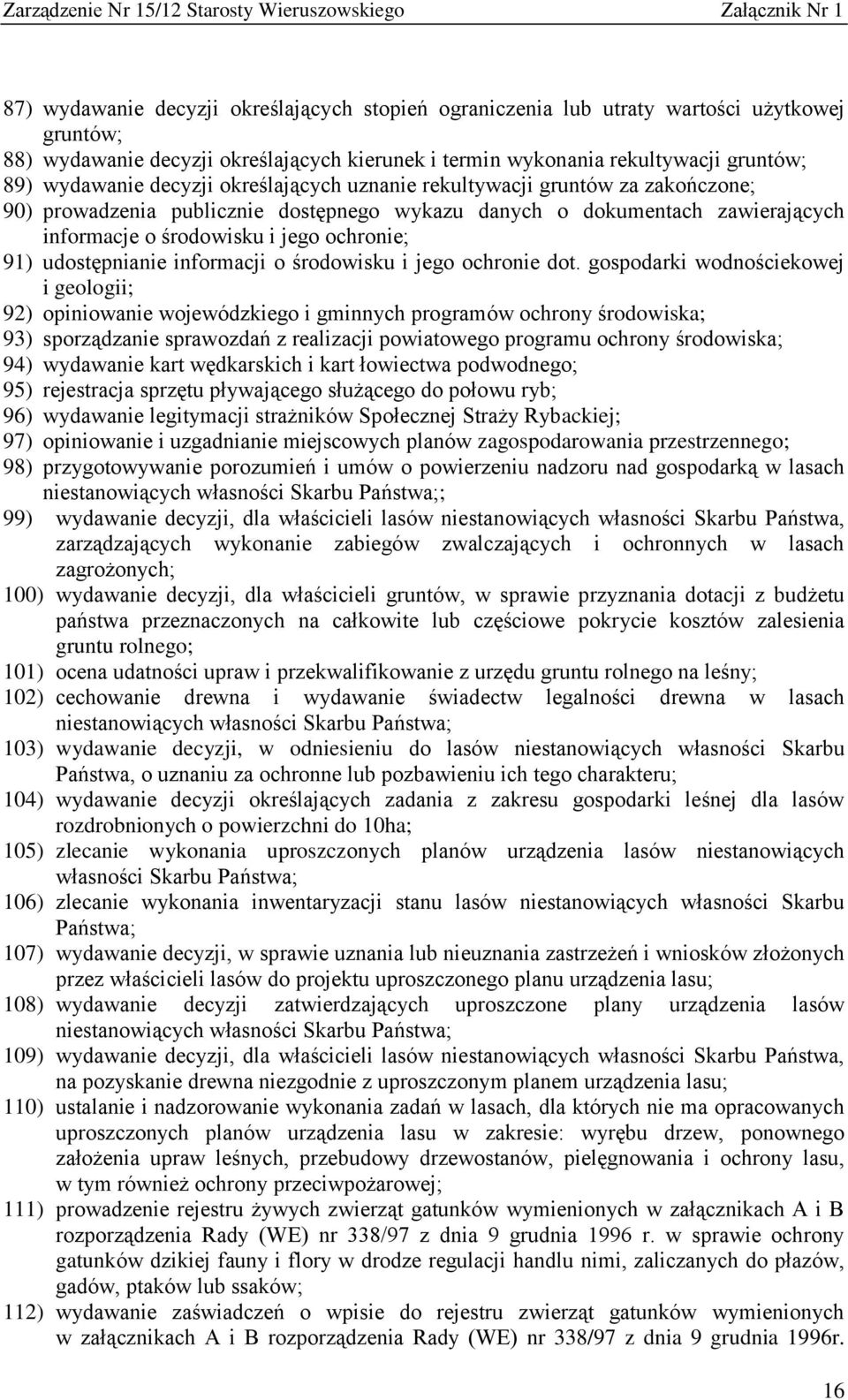 udostępnianie informacji o środowisku i jego ochronie dot.