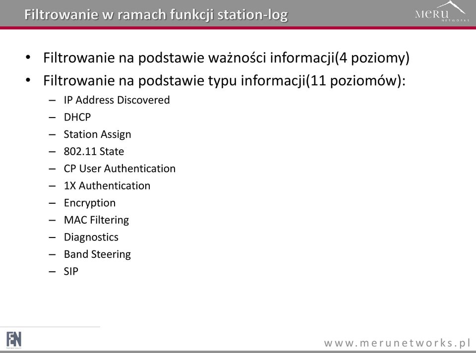 Discovered DHCP Station Assign 802.