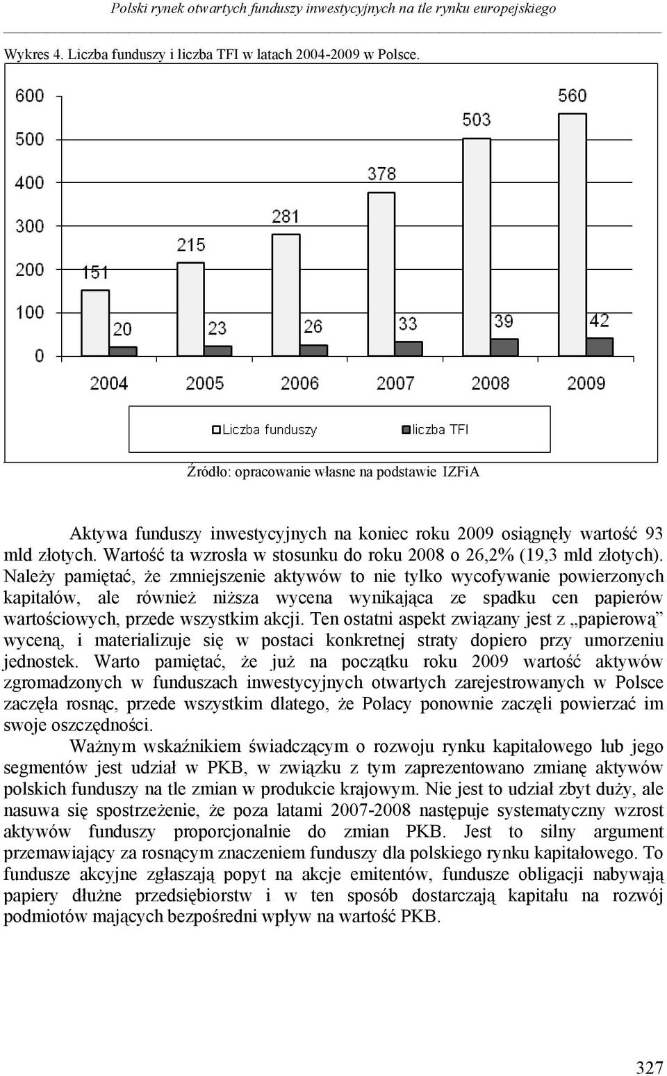 Wartość ta wzrosła w stosunku do roku 2008 o 26,2% (19,3 mld złotych).