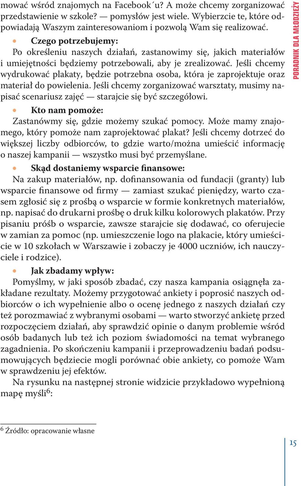 Jeśli chcemy wydrukować plakaty, będzie potrzebna osoba, która je zaprojektuje oraz materiał do powielenia.