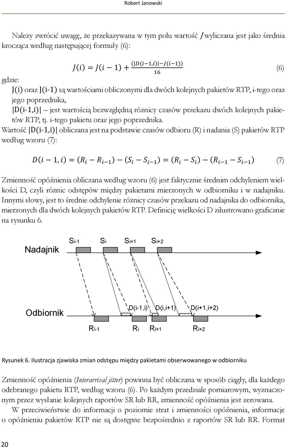 i-tego pakietu oraz jego poprzednika.