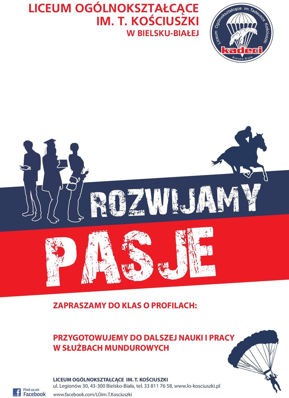 wojskowo-informatycznym policyjnym pożarniczo-ratowniczym dyplomatycznym PRZYGOTOWUJEMY DO DALSZEJ