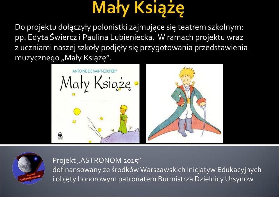 W ramach projektu wraz z uczniami naszej szkoły