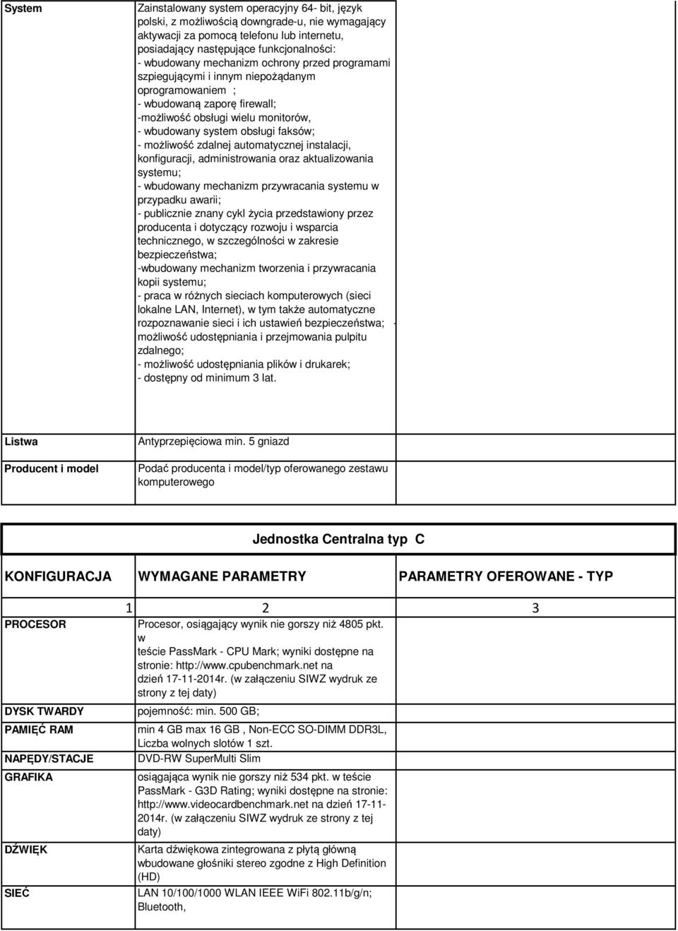 możliwość zdalnej automatycznej instalacji, konfiguracji, administrowania oraz aktualizowania systemu; - wbudowany mechanizm przywracania systemu w przypadku awarii; - publicznie znany cykl życia