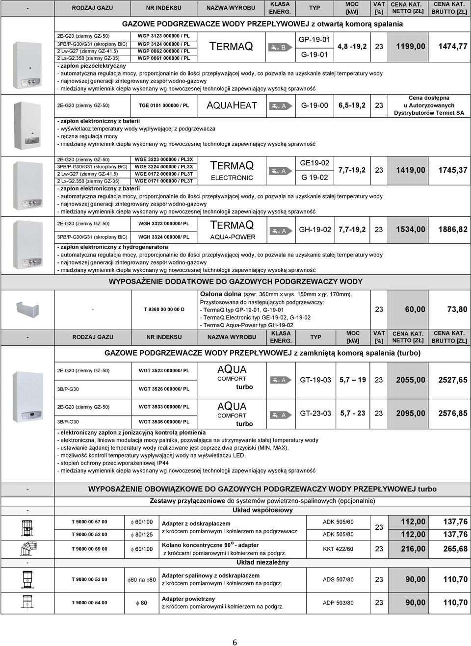 (ziemny GZ-41,5) WGP 0062 000000 / PL G-19-01 2 Ls-G2.