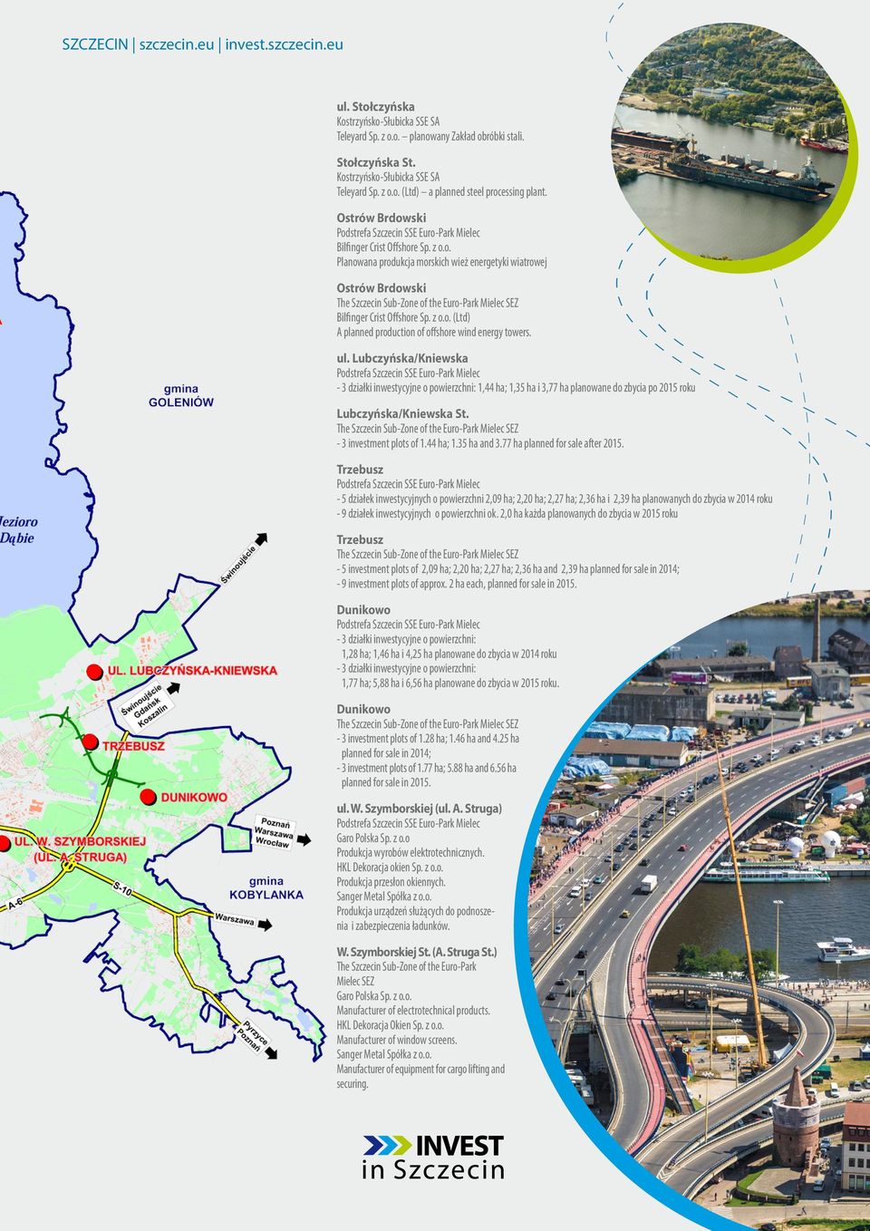 z o.o. (Ltd) A planned production of offshore wind energy towers. ul.