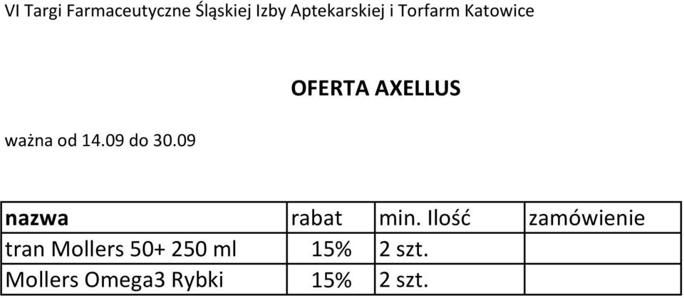 09 OFERTA AXELLUS nazwa rabat min.