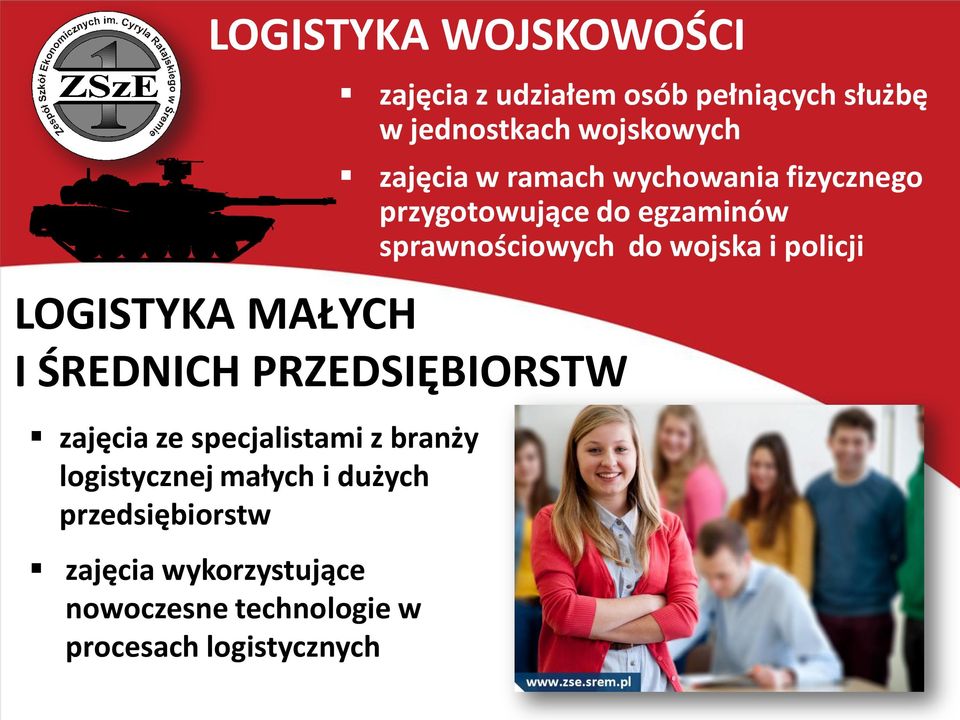 technologie w procesach logistycznych zajęcia z udziałem osób pełniących służbę w jednostkach