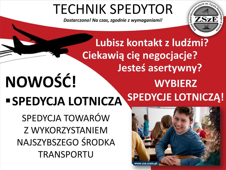 SPEDYCJA LOTNICZA SPEDYCJA TOWARÓW Z WYKORZYSTANIEM