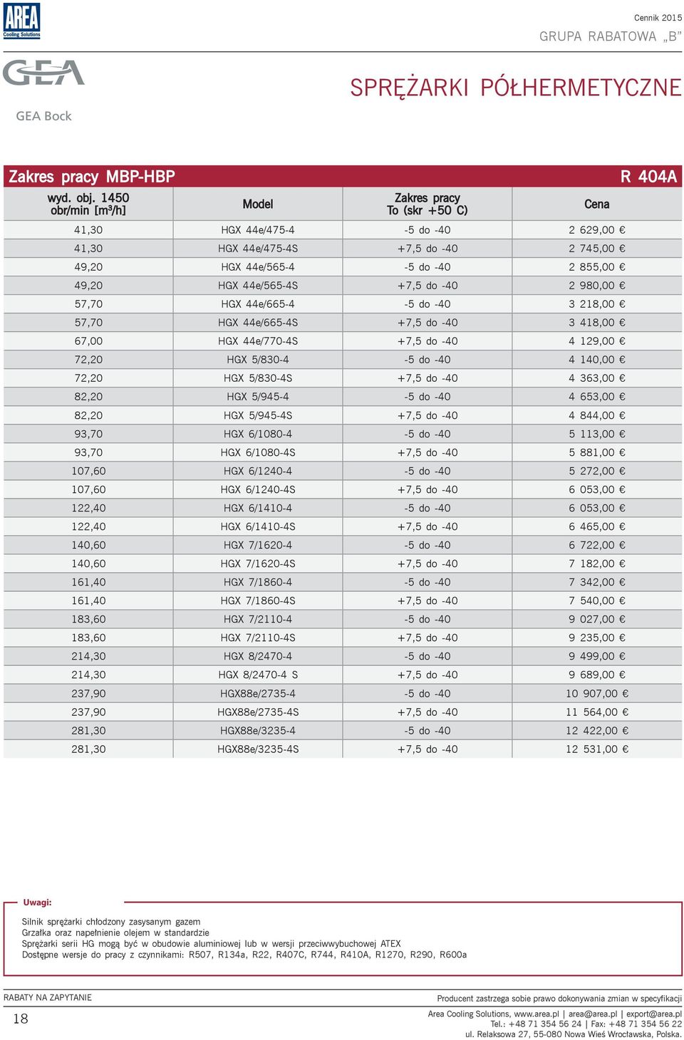 -40 2 980,00 57,70 HGX 44e/665-4 -5 do -40 3 218,00 57,70 HGX 44e/665-4S +7,5 do -40 3 418,00 67,00 HGX 44e/770-4S +7,5 do -40 4 129,00 72,20 HGX 5/830-4 -5 do -40 4 140,00 72,20 HGX 5/830-4S +7,5 do